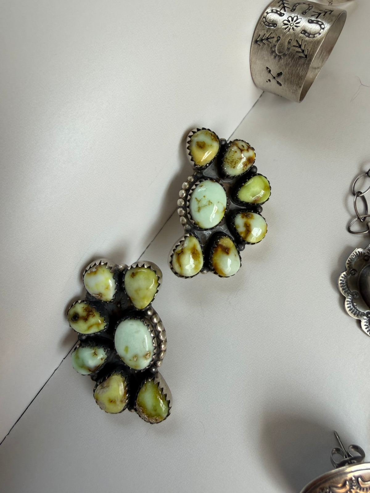 Palomino Half Cluster Earrings #833