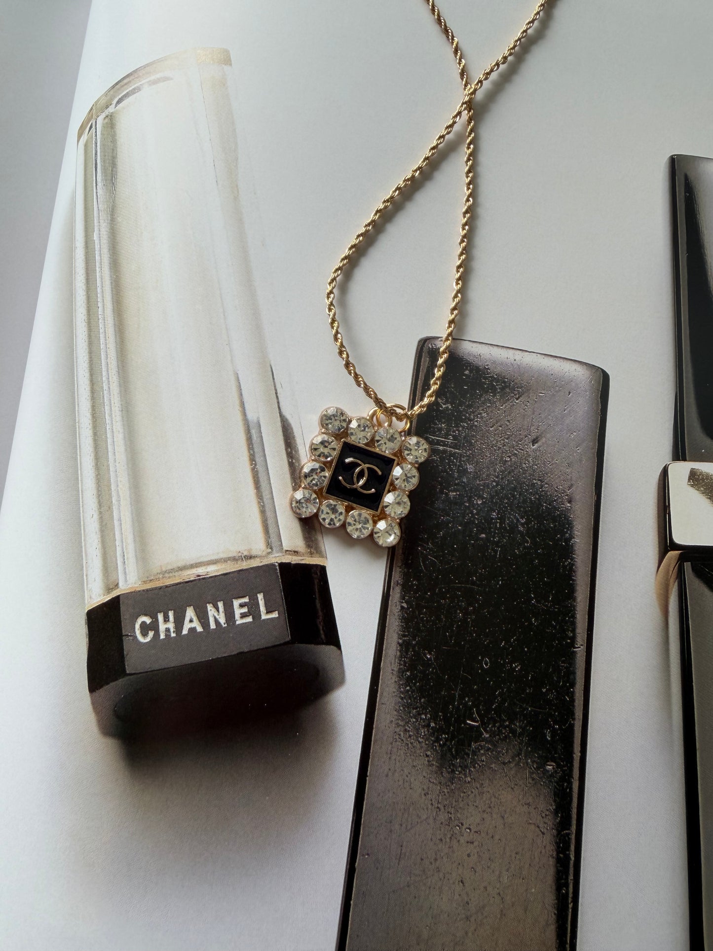 Upcycled Chanel Necklace C12