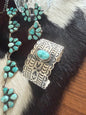 Stamped White Water Cuff #446