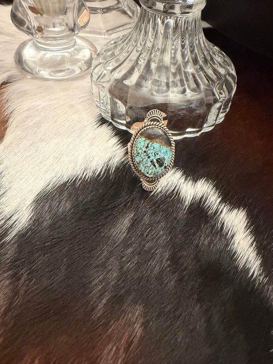 Black Jack Turquoise Ring #214