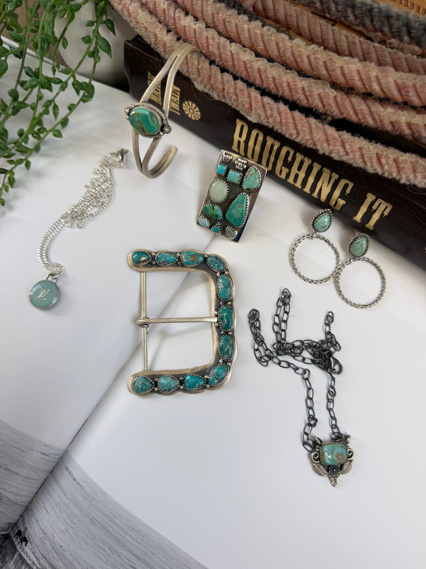 Mojave Turquoise Necklace #376